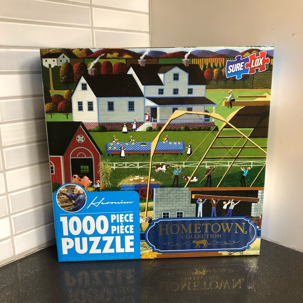 NWT 1000 piece Sure-Lox Home Town Collection puzzle